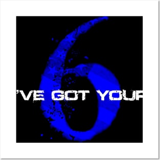 I’ve got your 6: Back the Blue Posters and Art